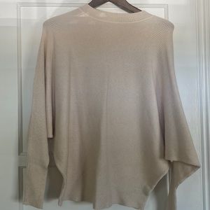 Cream lightweight sweater